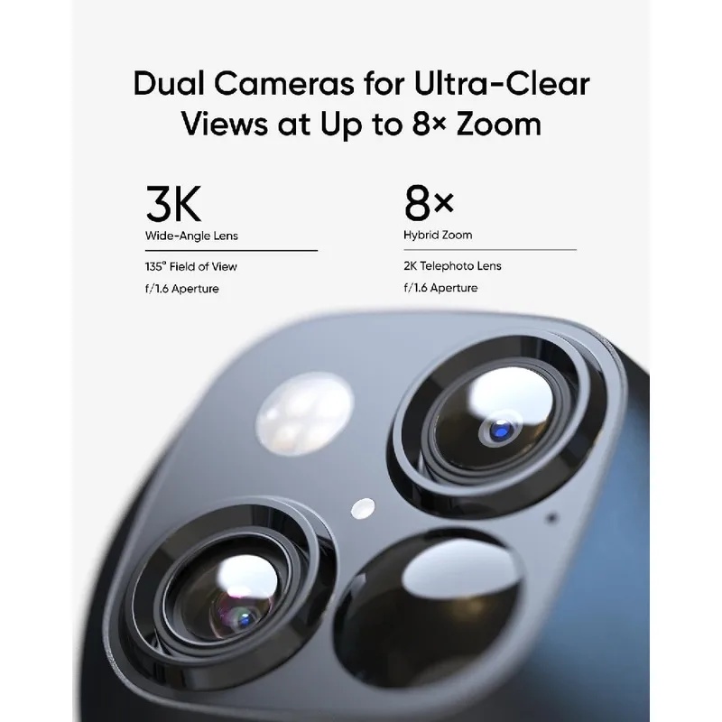 New 4K Dual Camera Solar Secur - Pan Tilt Bracket review and price