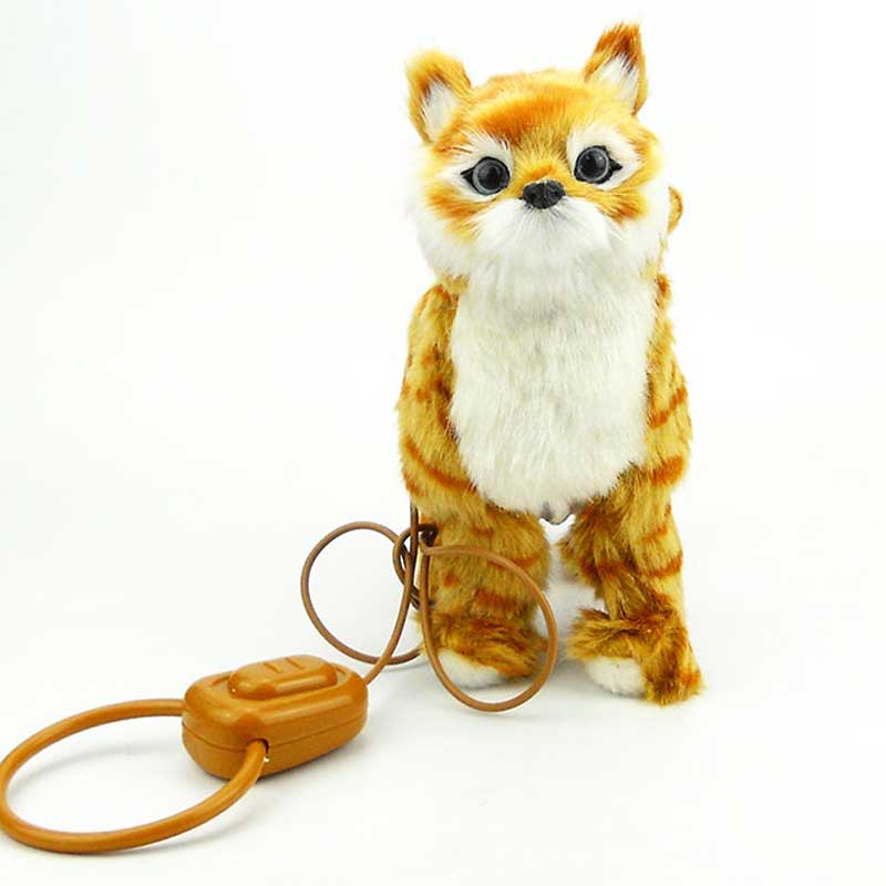 Robot Cat Electronic Plush Cat - Line Follower Robot review and price