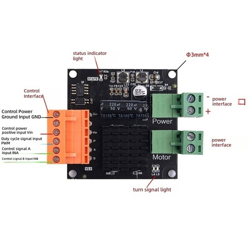 Y50A-Fully Isolated H-Bridge D - Motor Driver Module review and price