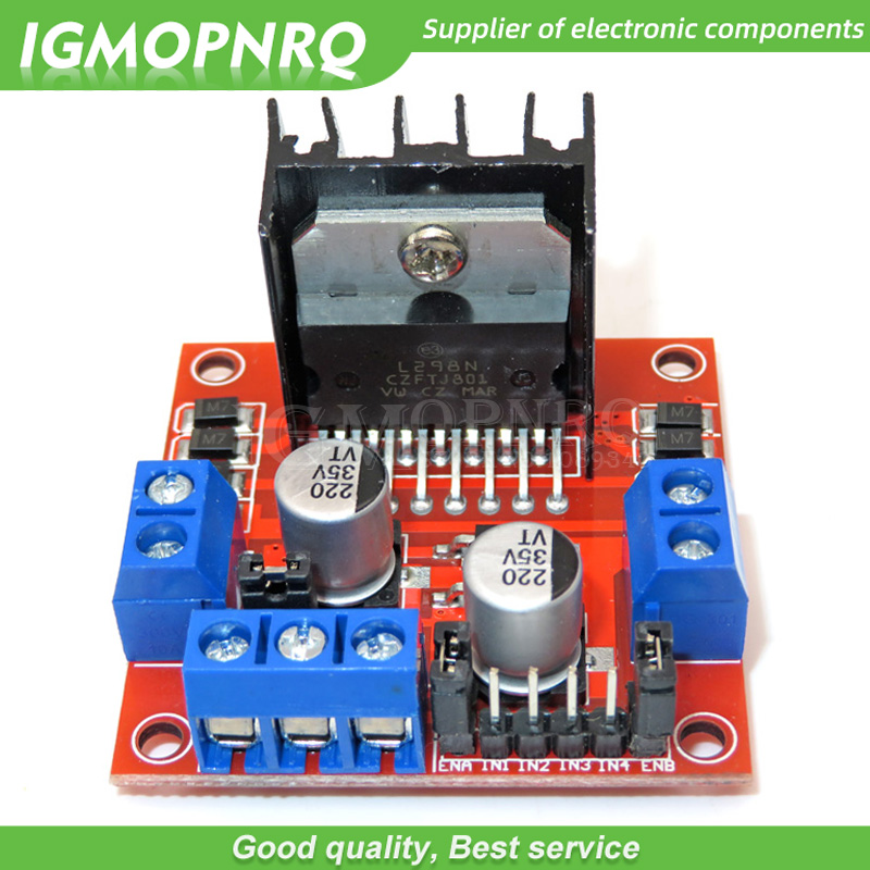 1pcs Dual H Bridge DC Stepper  - L298N Module review and price