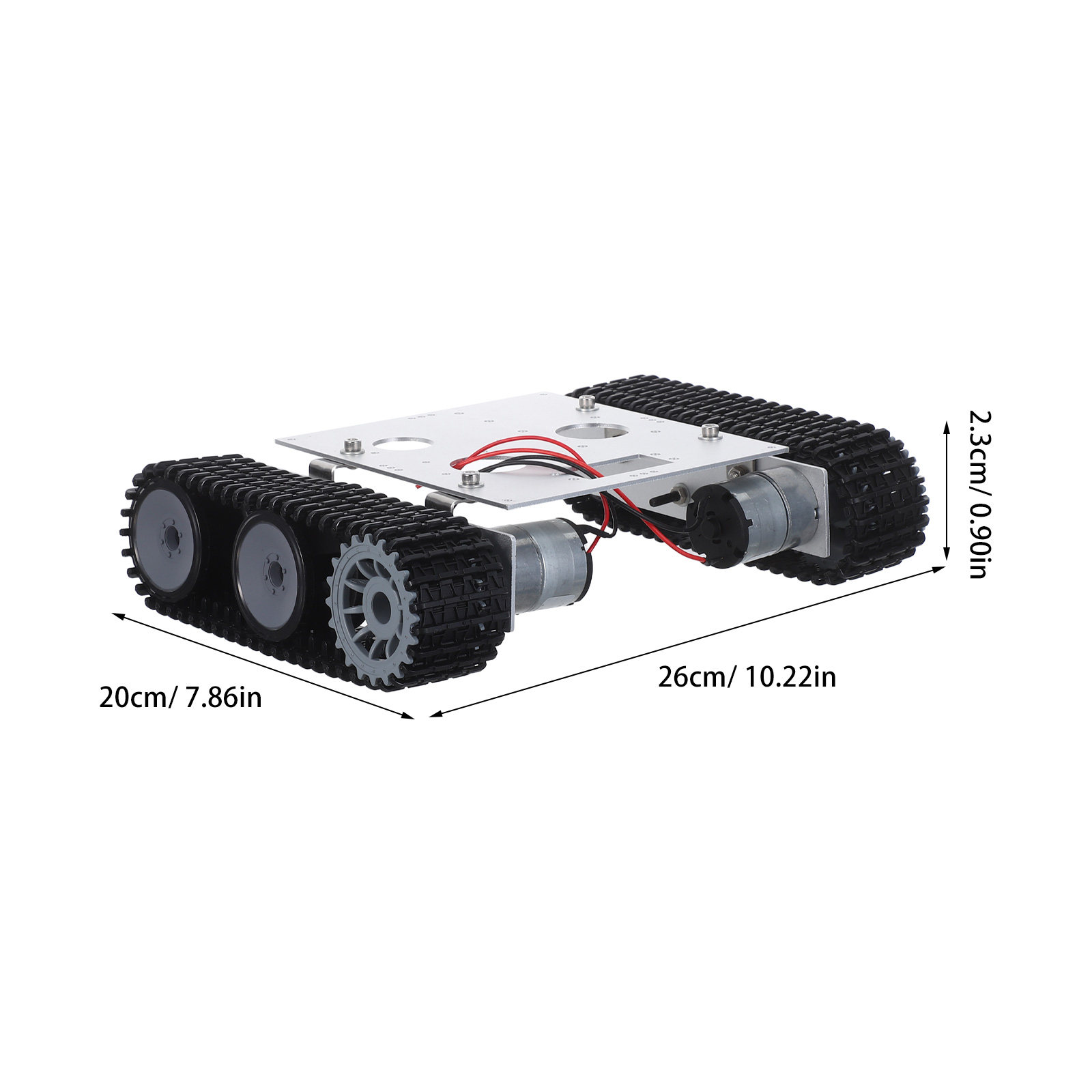 Metal Robot Tank Chassis Kit - - Robot Chassis review and price