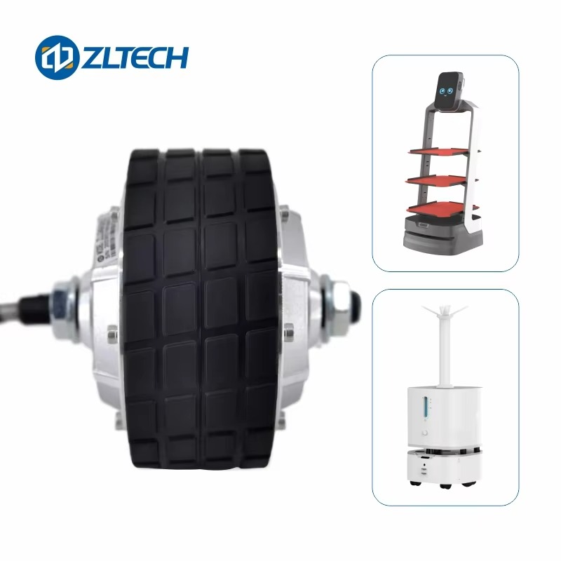 4.5 Inch DC 24V 200W 150kg Loa - Robot Wheel review and price