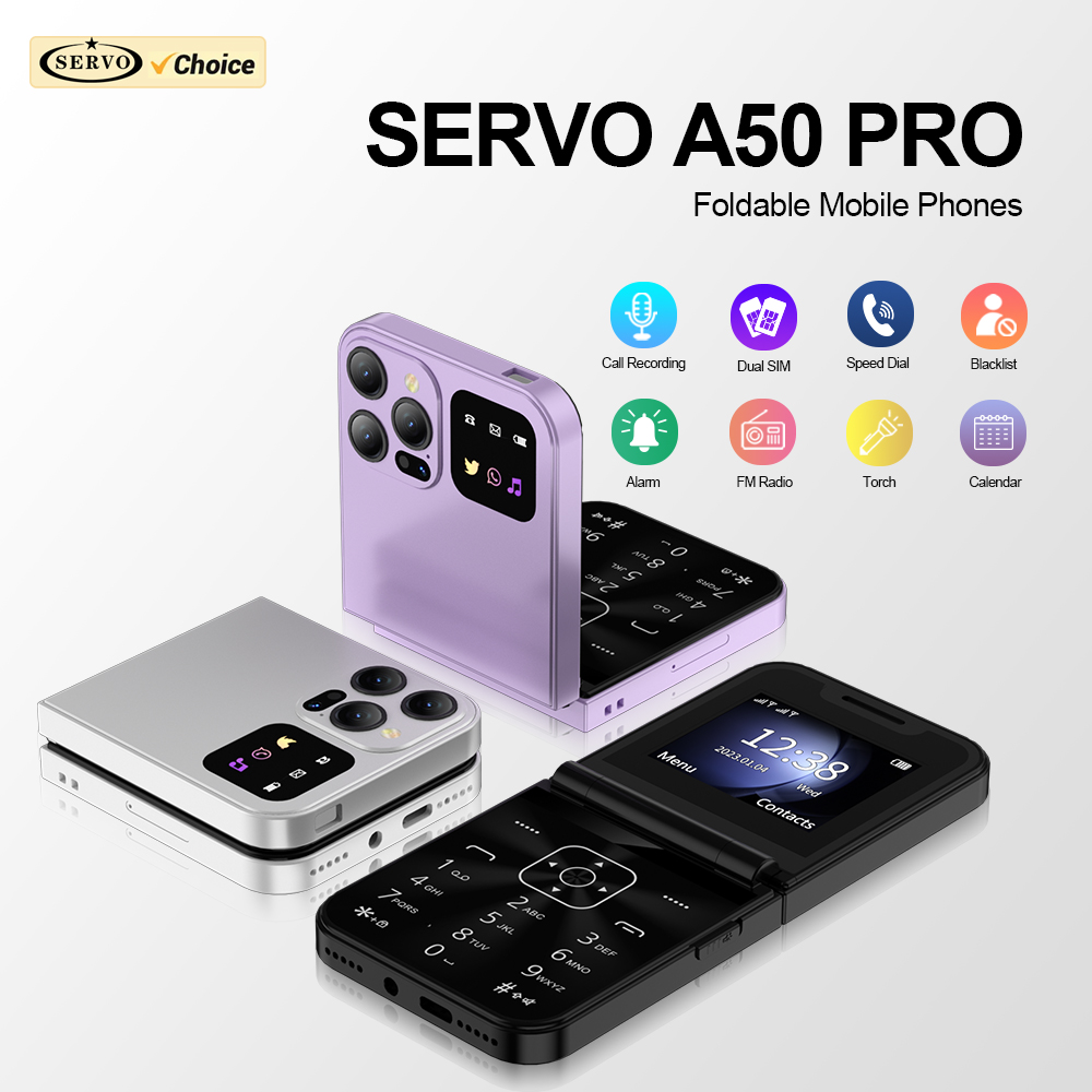 SERVO A50 PRO Flip Mobile Phon - Servo Pan Tilt review and price