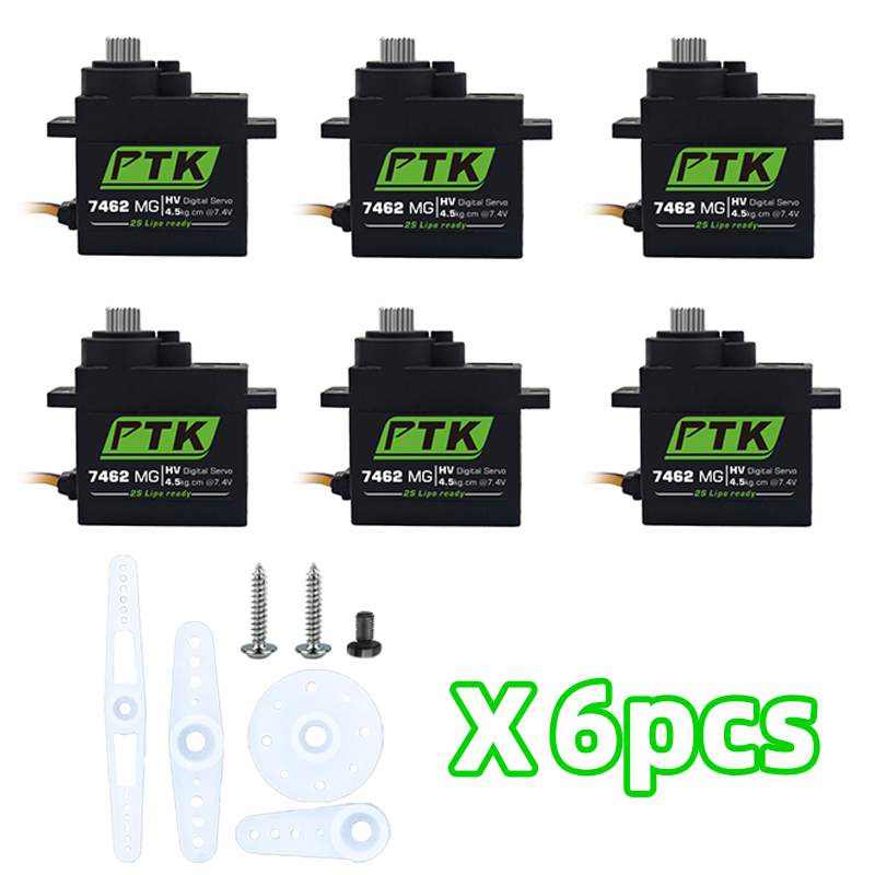 PTK 7462W MG Metal gear 9g mic - Micro Servo review and price