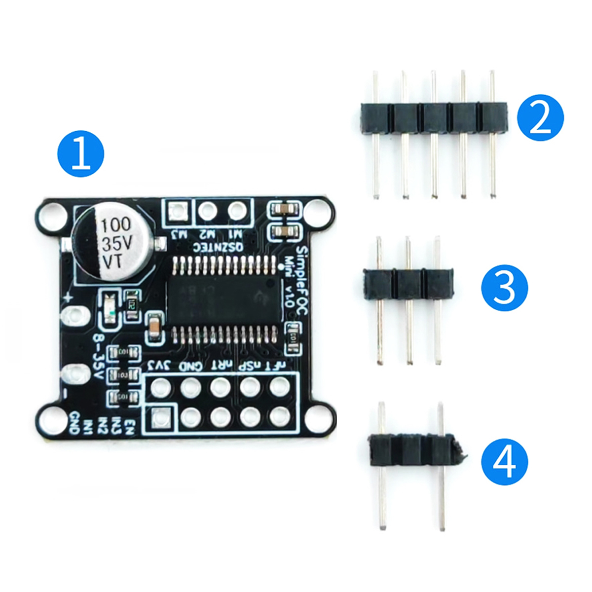 DRV8313 Simple FOC Mini v1.0 D - Motor Driver Module review and price
