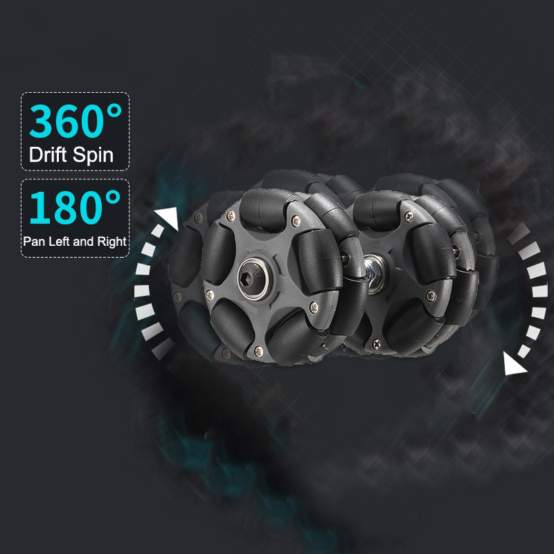 2PCS 58mm Nylon Omni Wheels Ea - Omni Wheel review and price