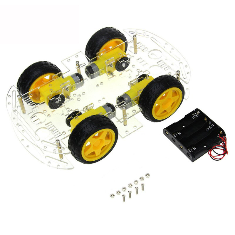 4WD Smart Robot Car Chassis Ki - Microbit Robot review and price
