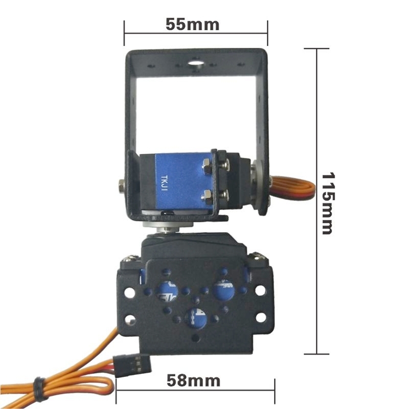 2 DOF Robotic Pan And Tilt Ser - Pan Tilt Bracket review and price