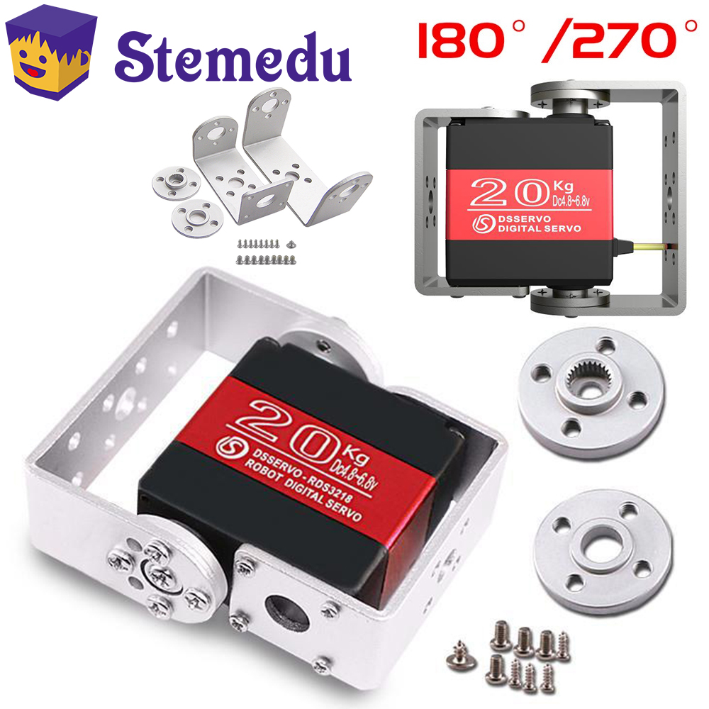 RDS3218 20KG 180/270 Degree Du - Servo Bracket review and price