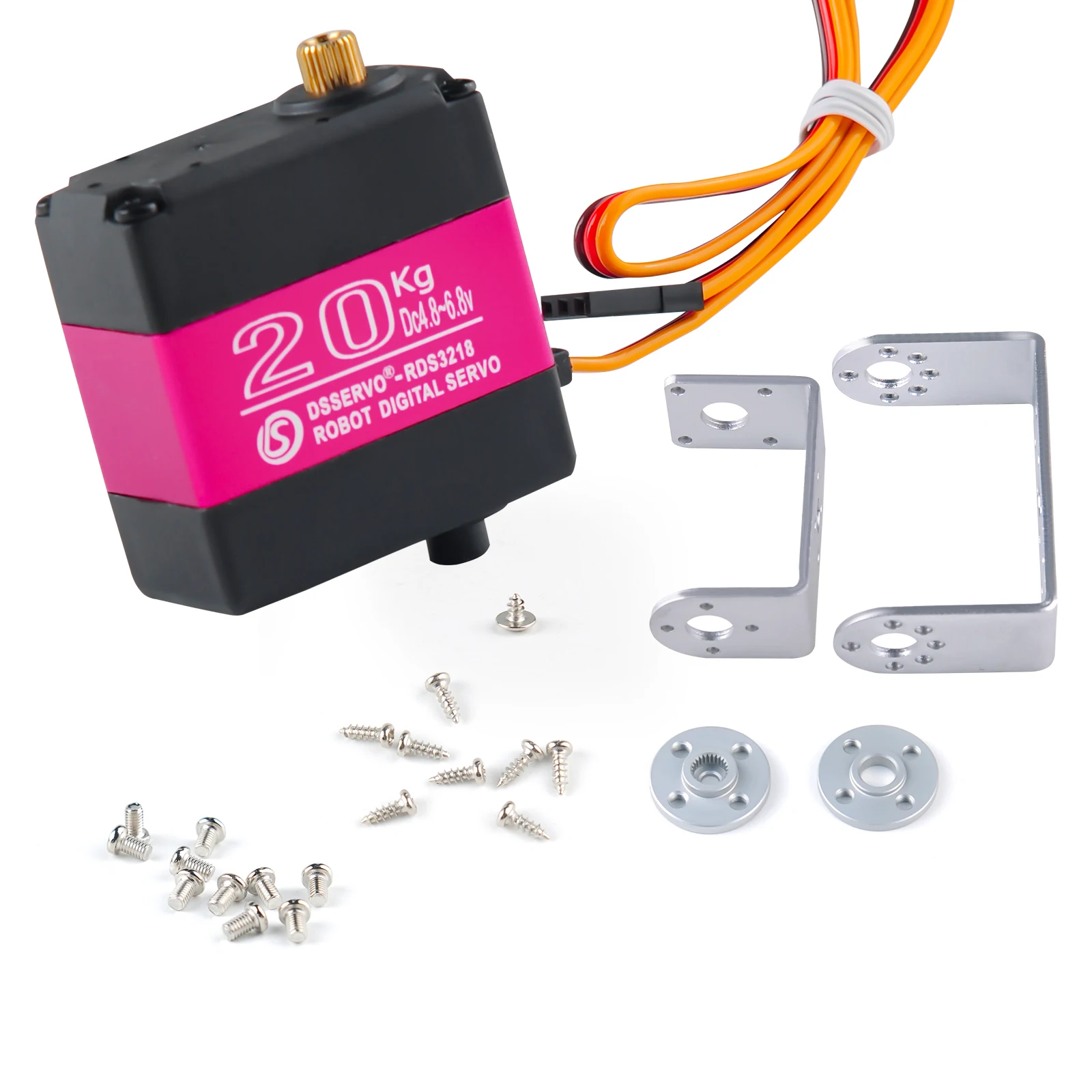 RDS3218 20KG 180/270 Degree Du - Servo Bracket review and price